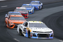 Kasey Kahne, Leavine Family Racing, Chevrolet Camaro Thorne Wellness and Daniel Suarez, Joe Gibbs Racing, Toyota Camry ARRIS