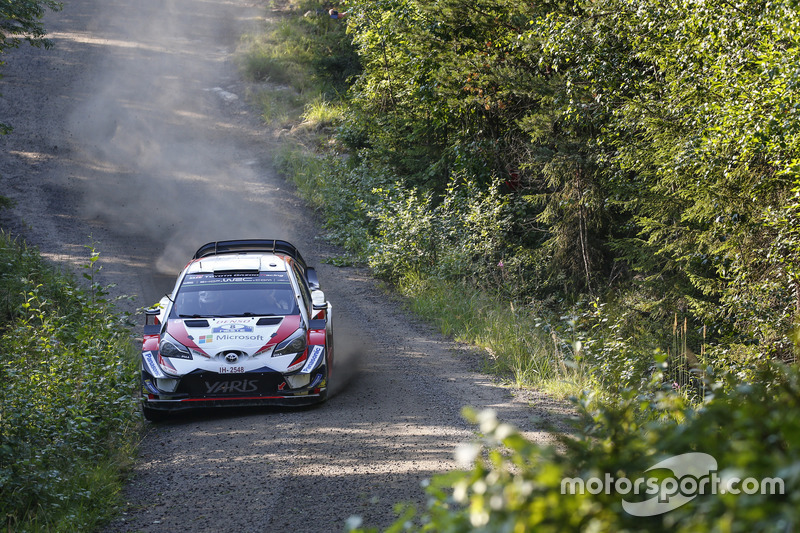 Ott Tanak, Martin Järveoja, Toyota Yaris WRC, Toyota Gazoo Racing