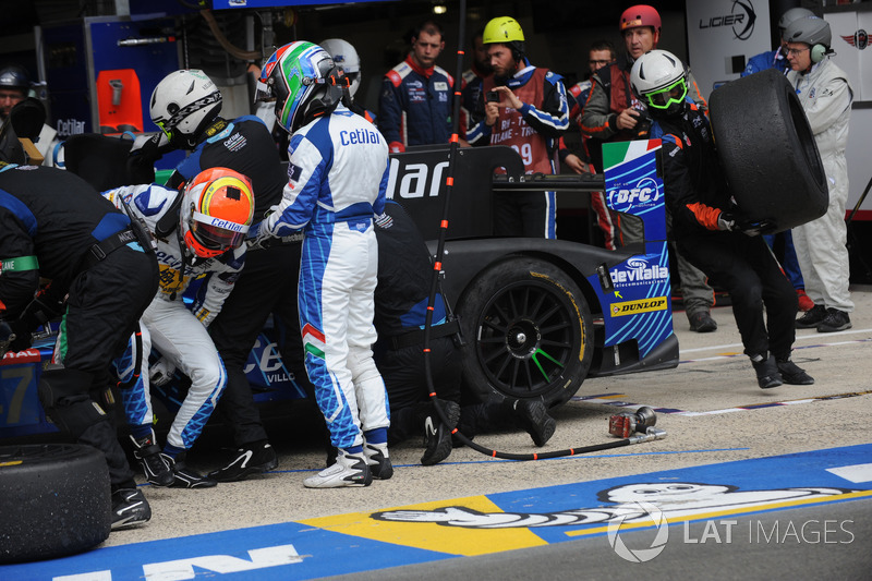 #47 Cetilar Villorba Corse Dallara P217 Gibson: Roberto Lacorte, Giorgio Sernagiotto, Felipe Nasr
