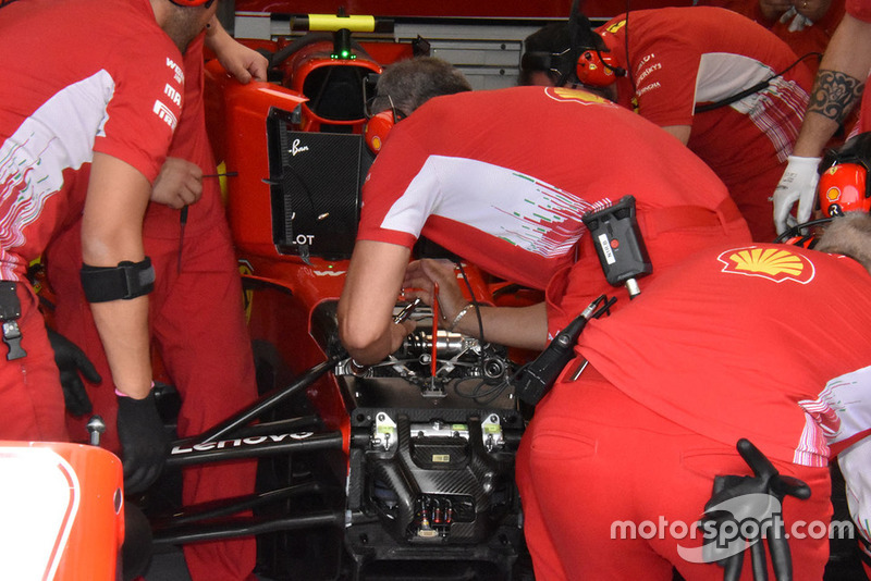 Ferrari technical detail