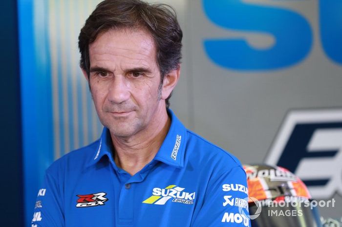 Davide Brivio, director de  Suzuki MotoGP