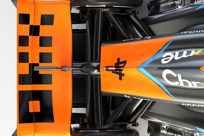 McLaren MCL60, detail rear