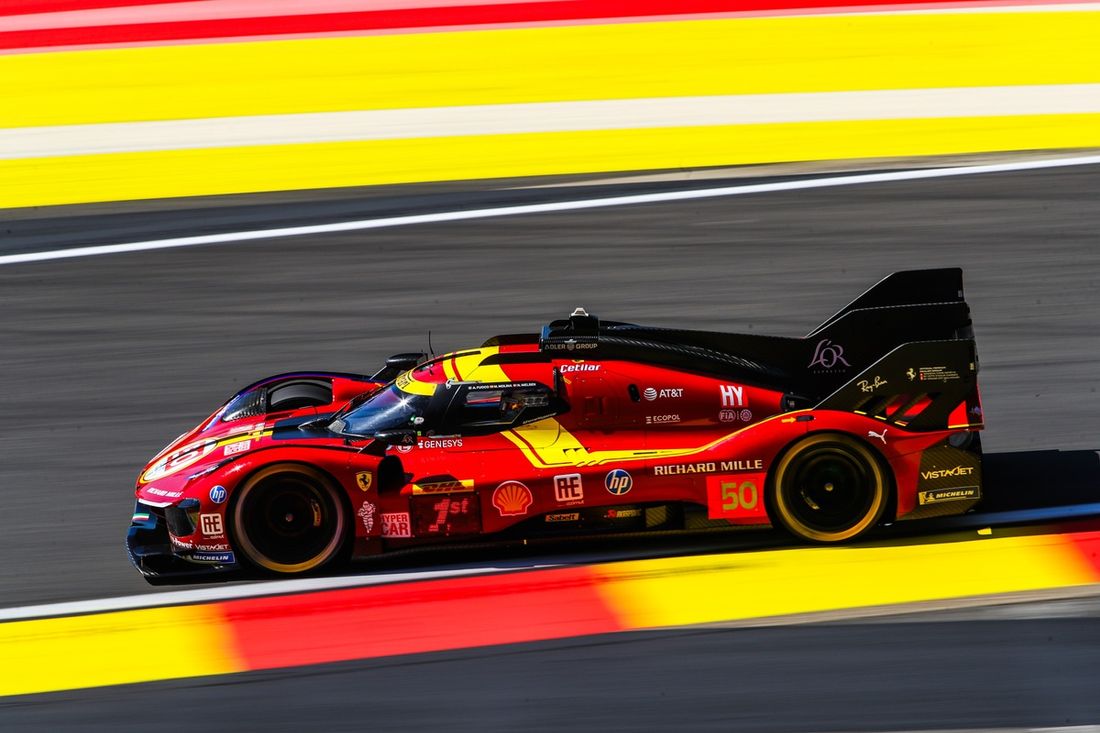 #50 AF Corse Ferrari 499P: Antonio Fuoco, Miguel Molina, Nicklas Nielsen