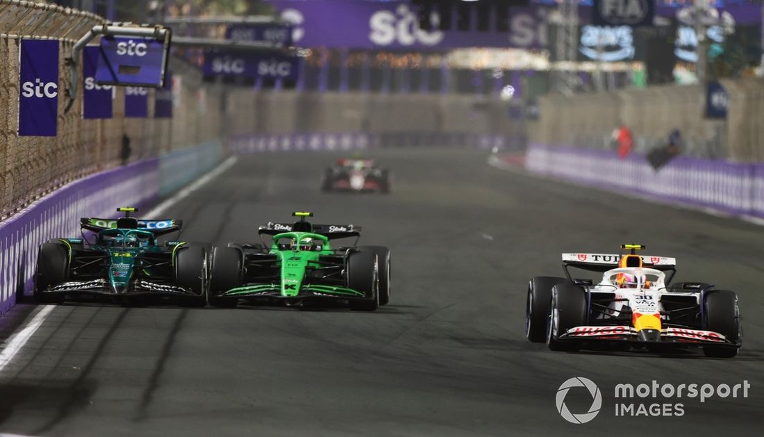 Liam Lawson, Racing Bulls Team, Fernando Alonso, Aston Martin Racing, Gabriel Bortoleto, Sauber