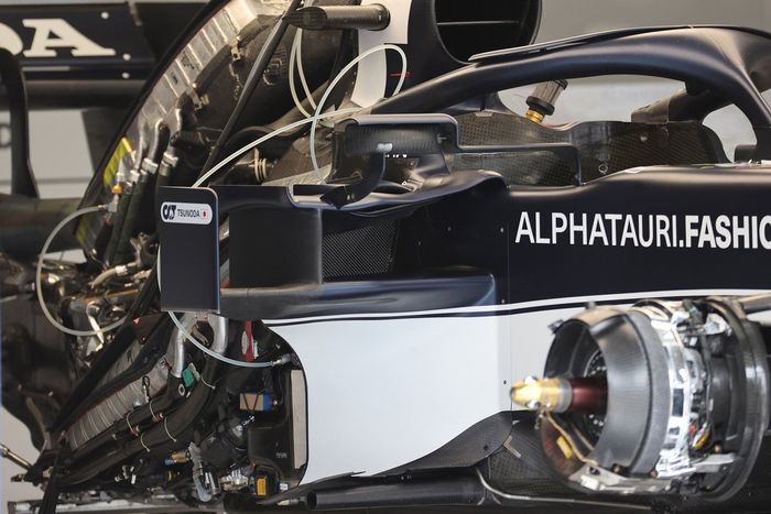 Detalle del AlphaTauri AT02