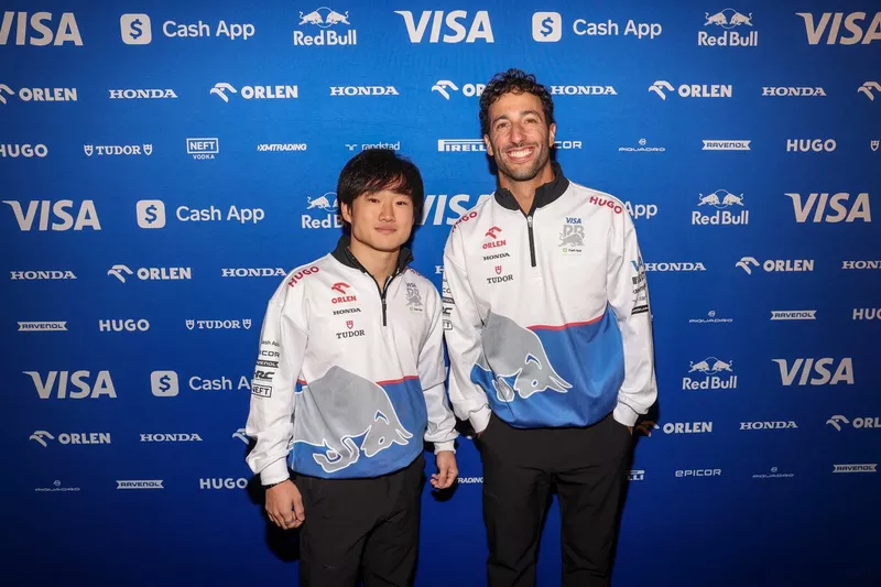 Yuki Tsunoda and Daniel Ricciardo, Racing Bulls