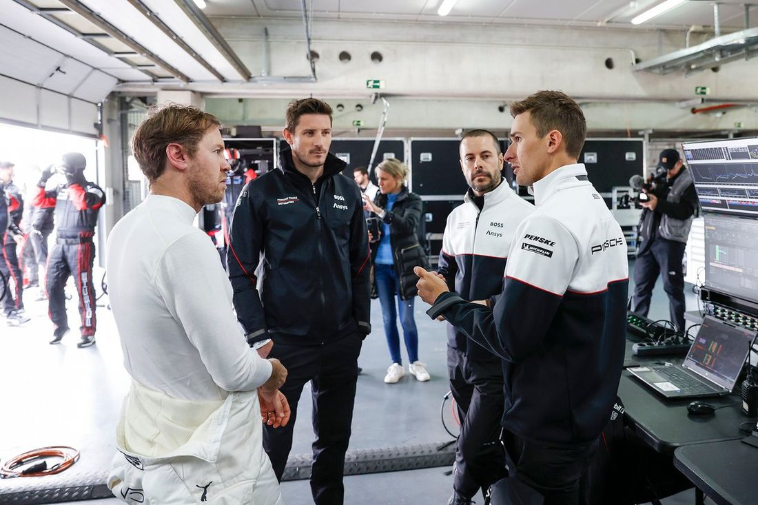 Sebastian Vettel, Kevin Estre, Frederic Makowiecki, Matt Campbell, Porsche 963