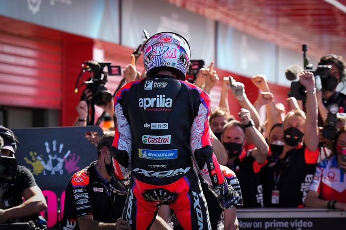 El ganador Aleix Espargaró, Aprilia Racing