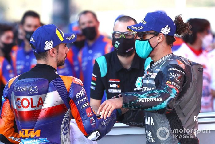 Miguel Oliveira, Red Bull KTM Tech 3, Franco Morbidelli, Petronas Yamaha SRT