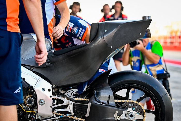 Marc Márquez, equipo Repsol Honda, detalle