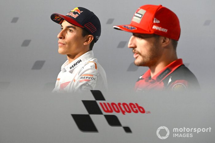 Marc Márquez, equipo Repsol Honda, Jack Miller, equipo Ducati