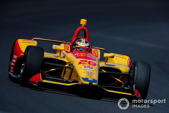 #28 Ryan Hunter-Reay, DHL, Andretti Autosport Honda