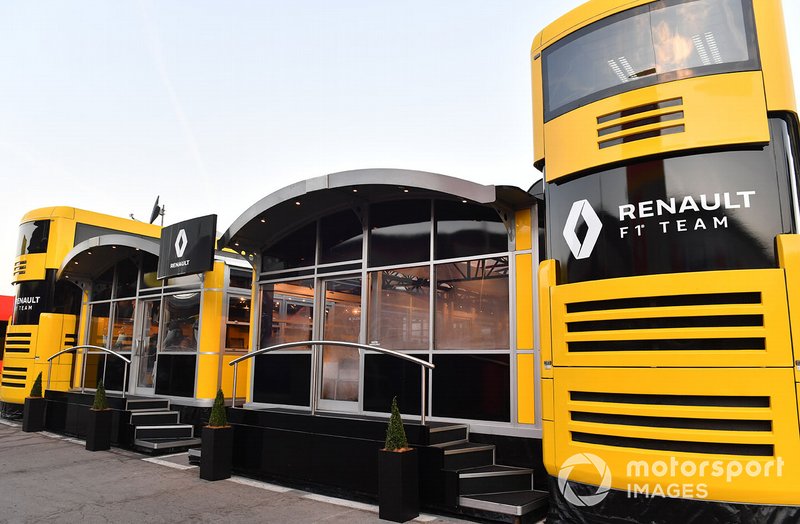 Motorhome de Renault Sport F1 Team