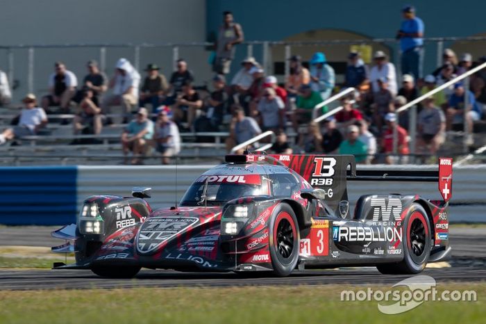#3 Rebellion Racing Rebellion R-13: Nathanae?l Berthon, Gustavo Menezes, Thomas Laurent