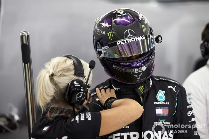 Angela Cullen, Physio de Lewis Hamilton