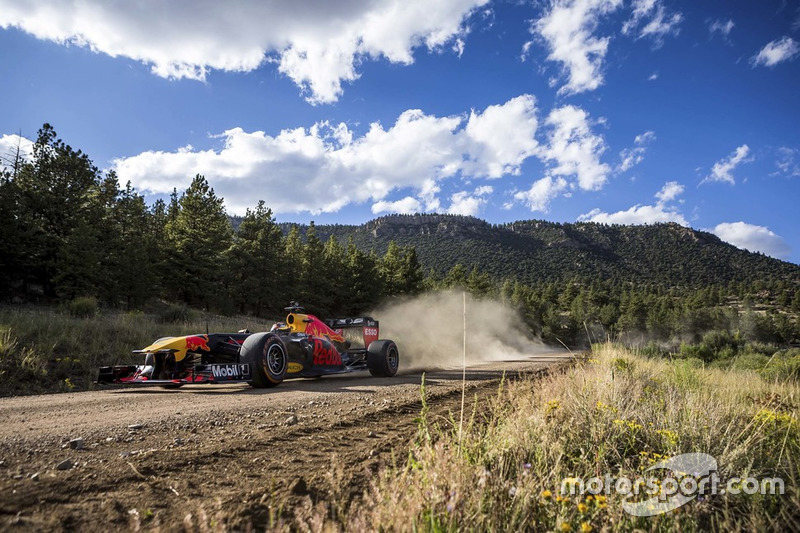 Max Verstappen, Red Bull Racing BR7, in Colorado