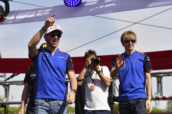 Pierre Gasly, Scuderia Toro Rosso en Brendon Hartley, Scuderia Toro Rosso