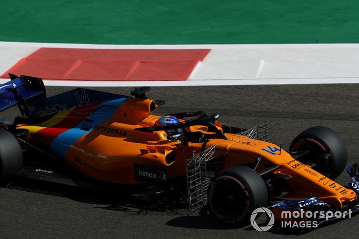 Fernando Alonso, McLaren MCL33 