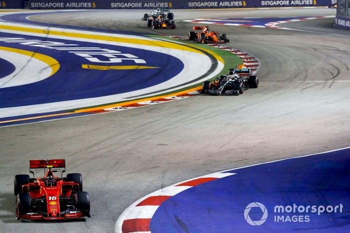 Charles Leclerc, Ferrari SF90 líder