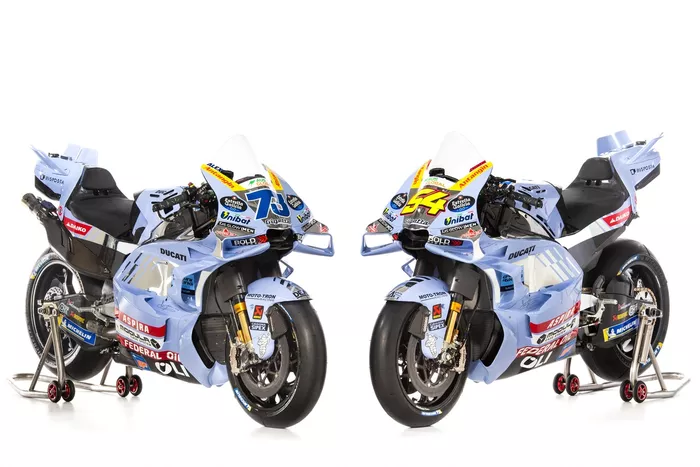 La livrée MotoGP de Gresini Racing