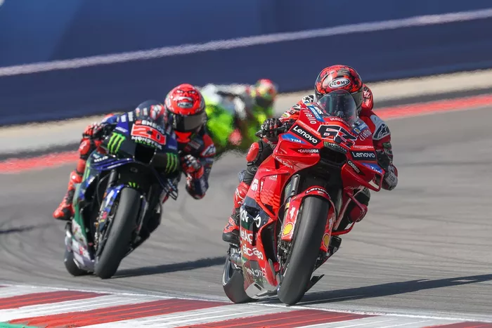 Francesco Bagnaia, Ducati Team, Fabio Quartararo, Yamaha Factory Racing