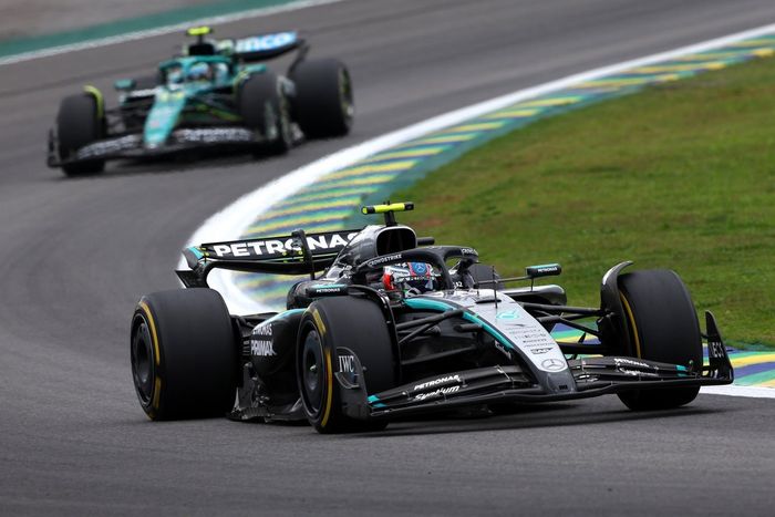 Fernando Alonso, Aston Martin Racing, Andrea Kimi Antonelli, Mercedes