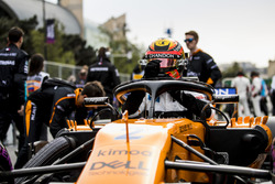 Stoffel Vandoorne, McLaren, on the grid