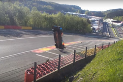 #17 SMP Racing BR Engineering BR1: Stéphane Sarrazin, Egor Orudzhev, Matevos Isaakyan, crash