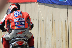 Andrea Dovizioso, Ducati Team après son accident
