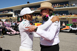 Lewis Hamilton, Mercedes AMG F1 et Mansour Ojjeh, TAG