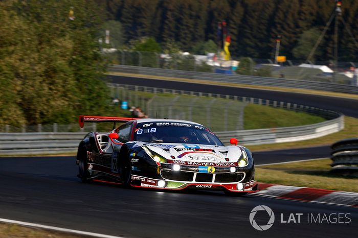 #22 Wochenspiegel Team Monschau Ferrari 488 GT3: Georg Weiss, Oliver Kainz, Jochen Krumbach, Christian Menzel