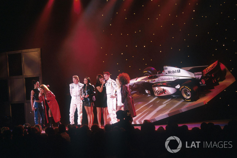 Mika Hakkinen, David Coulthard, McLaren ve Spice Girls