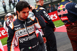Серхіо Перес, Sahara Force India F1 на стартовій решітці