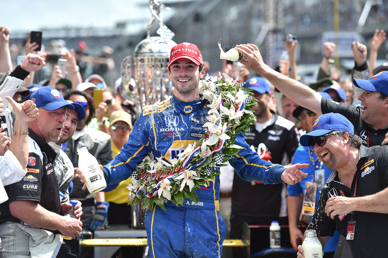 Sieger Alexander Rossi, Herta - Andretti Autosport Honda