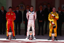 Podium: winner Artem Markelov, RUSSIAN TIME, second place Norman Nato, Racing Engineering, third place Oliver Rowland, MP Motorsport
