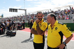 Cyril Abiteboul, Renault Sport F1 et Frederic Vasseur, Renault Sport F1