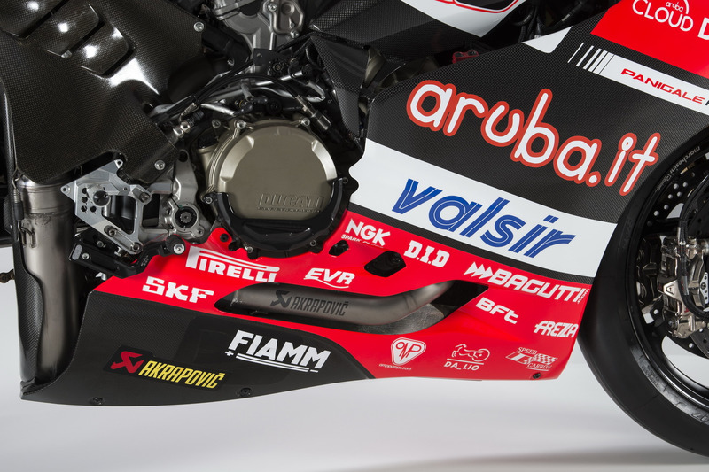 Detalle de moto, Marco Melandri, Ducati Team