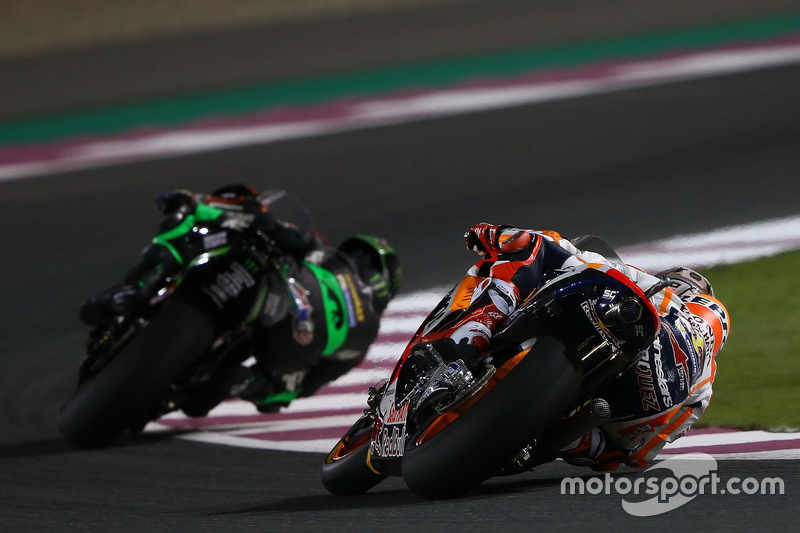 Johann Zarco et Marc Márquez