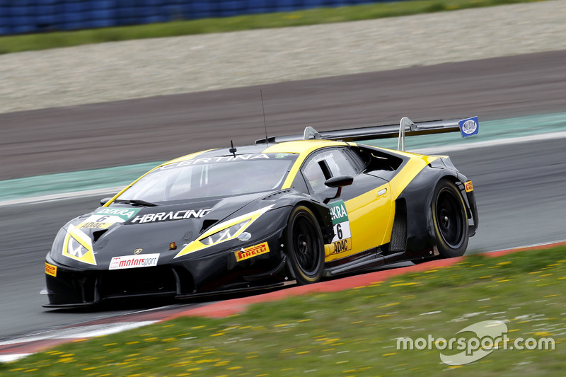 #6 HB Racing WDS Bau, Lamborghini Huracán GT3: Florian Spengler, Christopher Zanella