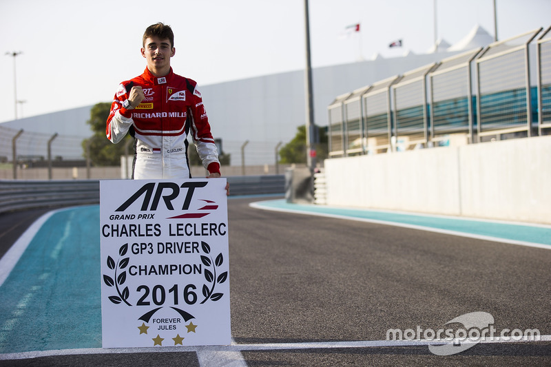 Champion Charles Leclerc, ART Grand Prix