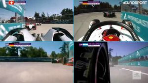 Santiago ePrix: inicio de carrera a bordo