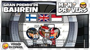El GP de Bahrein de F1 2019, según los MiniDrivers