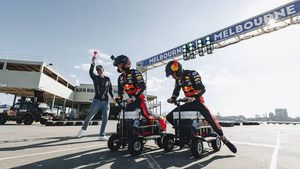 Red Bull Racing - Rozgrzewka przed przed GP Australii
