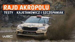 Kajetan Kajetanowicz - testy przed Rajdem Akropolu 2023