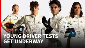 Los finalistas del Aston Martin Autosport BRDC Award 2019  en pista