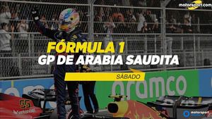 El sábado de calificación del GP de Arabia Saudita de F1