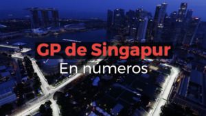 El Gran Premio de Singapur de Fórmula 1 en números