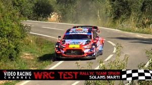Nil Solans i Marc Marti - Testy przed Rajdem Katalonii