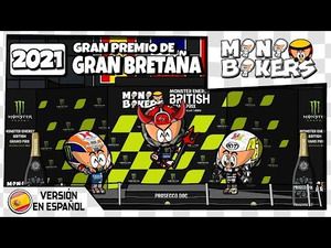 El GP de Gran Bretaña de MotoGP 2021, según MiniBikers