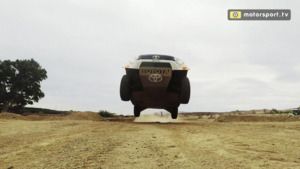 Entrevista y copilotaje con Isidre Esteve, piloto Toyota en el Dakar